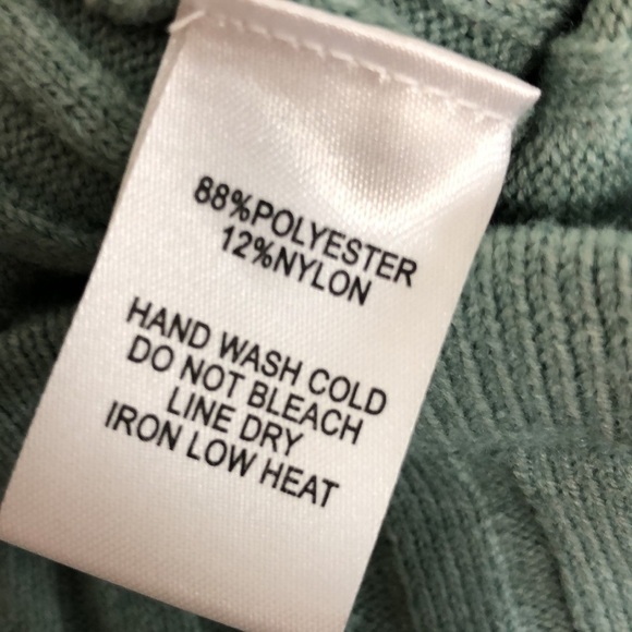 Lulu's Chic Conversation Sage Green Ribbed Skirt Small - Picture 8 of 9